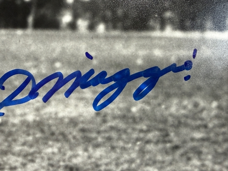 Joe DiMaggio Autographed 16' X 20' B&W Photograph [Photo 5]