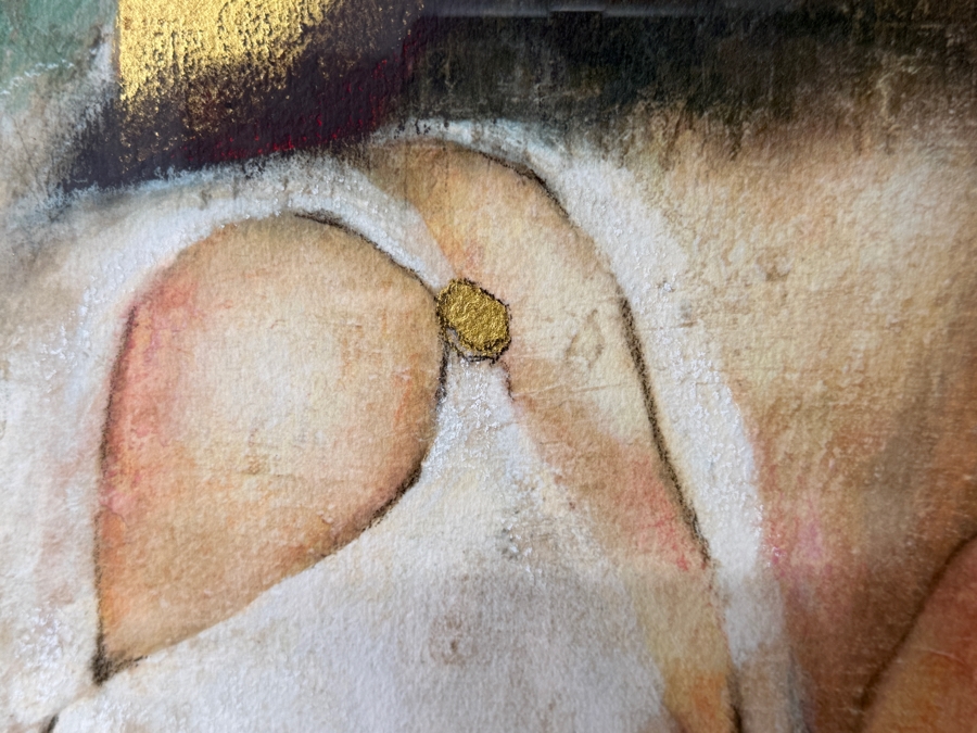 Richard Franklin Giclee Print Titled 'Love's Dream' Signed Lower Left 29.5 X 24 Framed 41 X 35 [Photo 3]