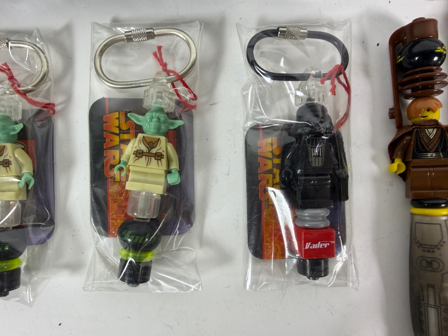 Collection of Pod Pens, Lego Pens, Wayne Gretzky Pens and Lego Star Wars Keychains [Photo 6]