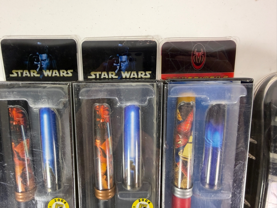 Collection of Pod Pens, Lego Pens, Wayne Gretzky Pens and Lego Star Wars Keychains [Photo 4]