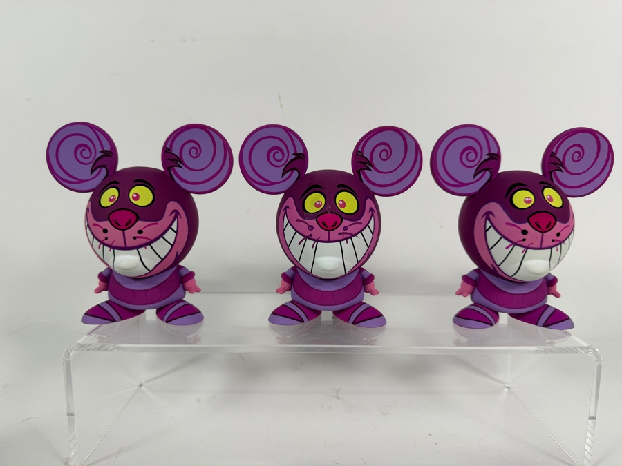 (6) Disney Shorts Vinyl Collectible Toy Art By Francisco Herrera: Tim Burton's The Nightmare Before Christmas, Cheshire Cat and Kermit the Frog 4.75'H [Photo 5]