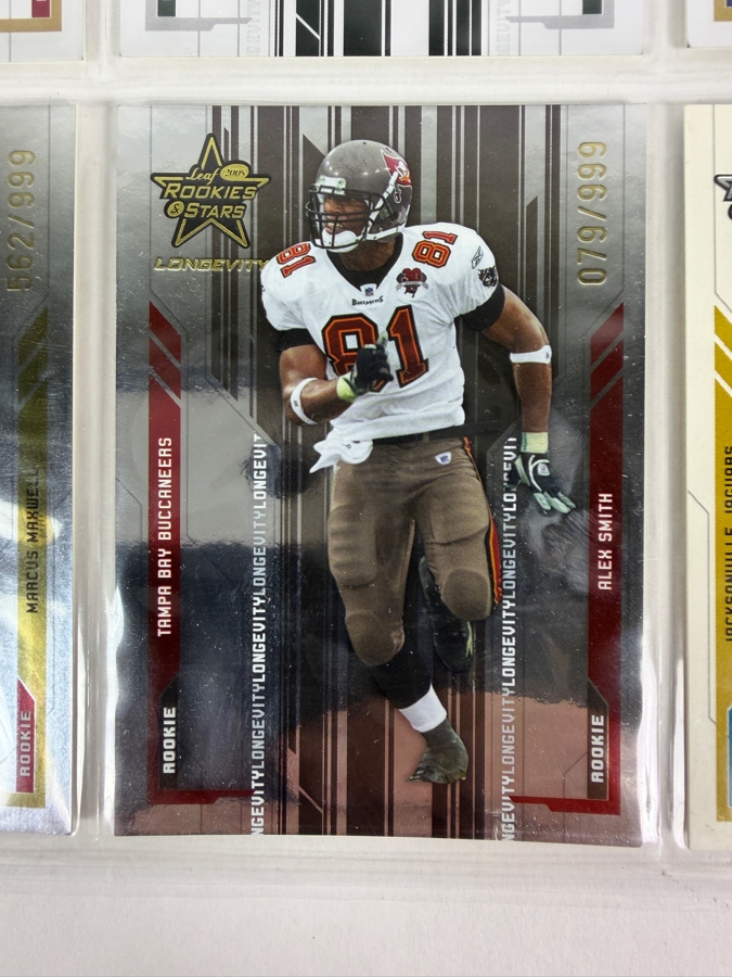 (9) Limited Edition Rookie NFL Football Cards - See Photos [Photo 9]