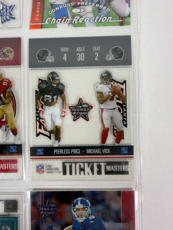 (9) Limited Edition / Rookie NFL Football Cards - See Photos [Photo 8]