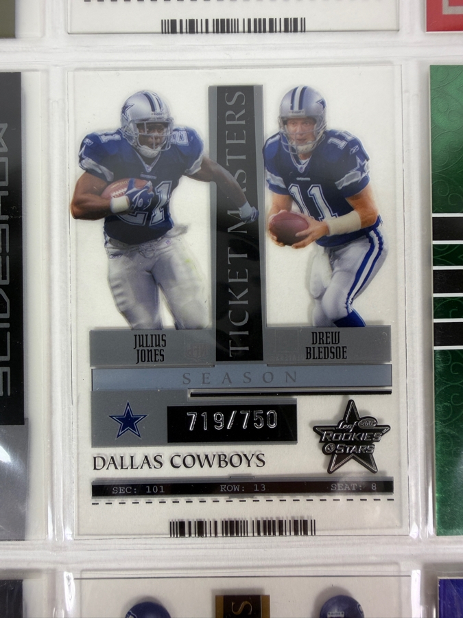 (9) Limited Edition / Rookie NFL Football Cards - See Photos [Photo 6]