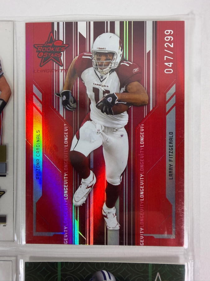 (9) Limited Edition / Rookie NFL Football Cards - See Photos [Photo 10]