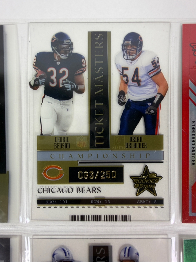 (9) Limited Edition / Rookie NFL Football Cards - See Photos [Photo 5]