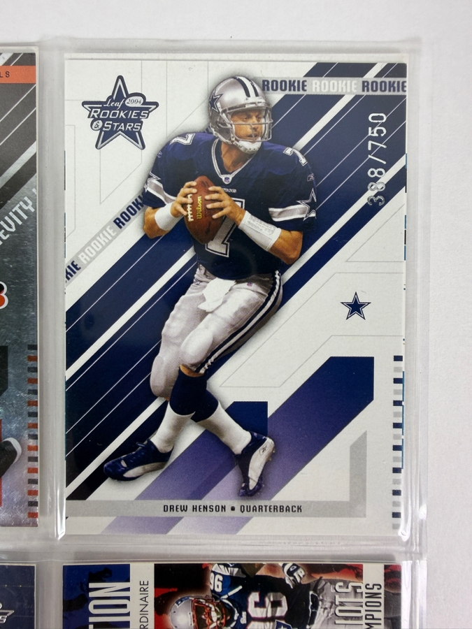 (9) Limited Edition / Rookie NFL Football Cards - See Photos [Photo 8]