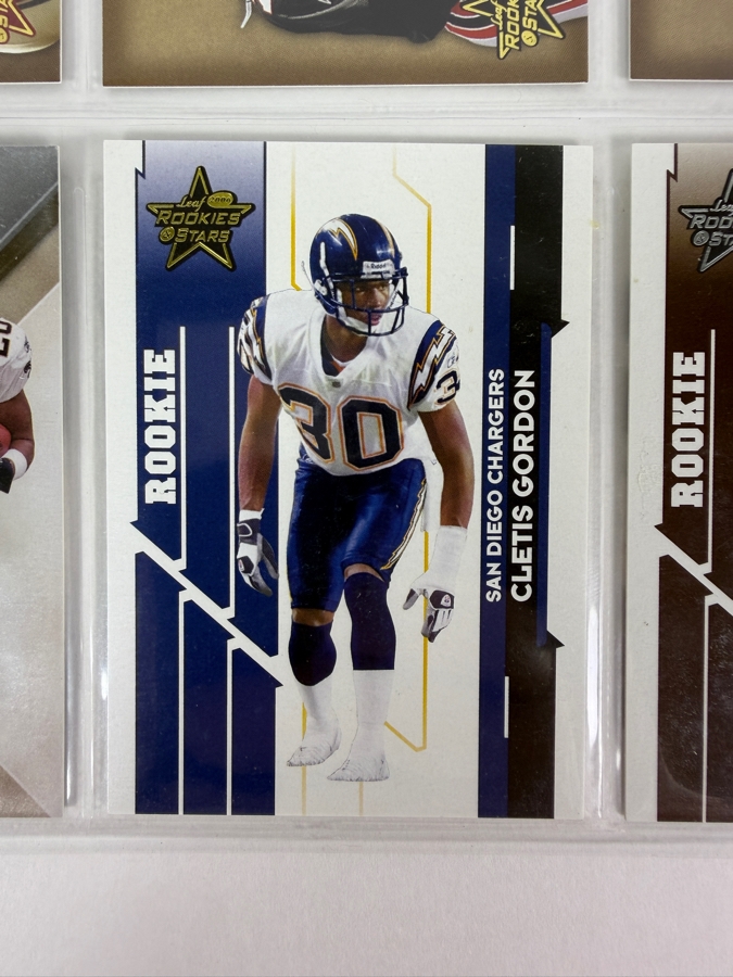 (9) Limited Edition / Rookie NFL Football Cards - See Photos [Photo 3]
