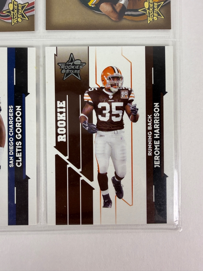 (9) Limited Edition / Rookie NFL Football Cards - See Photos [Photo 4]