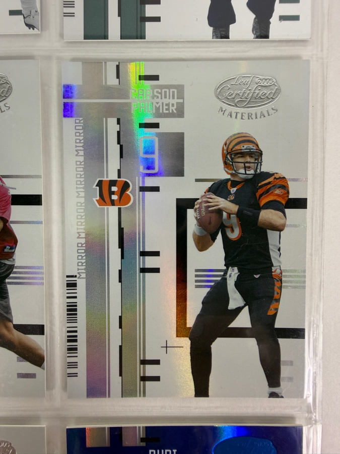 (9) Limited Edition / Rookie NFL Football Cards - See Photos [Photo 7]