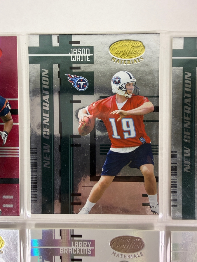(9) Limited Edition / Rookie NFL Football Cards - See Photos [Photo 3]