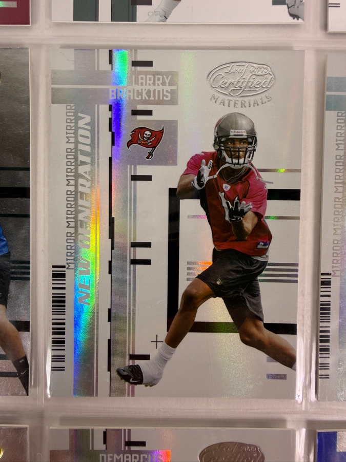 (9) Limited Edition / Rookie NFL Football Cards - See Photos [Photo 6]