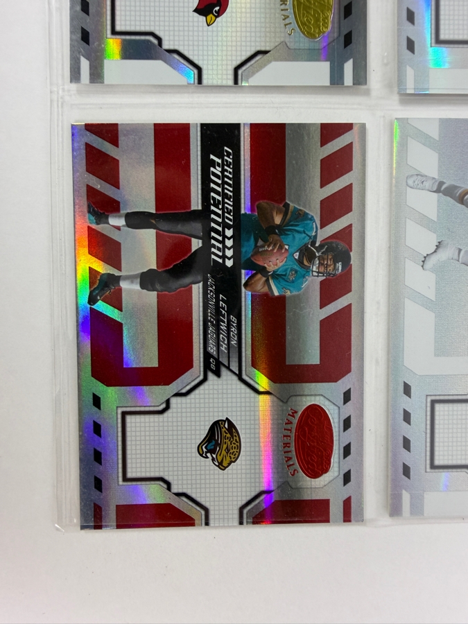 (9) Limited Edition / Rookie NFL Football Cards - See Photos [Photo 4]