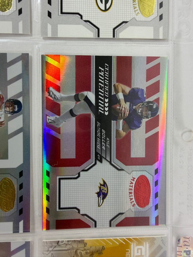 (9) Limited Edition / Rookie NFL Football Cards - See Photos [Photo 7]