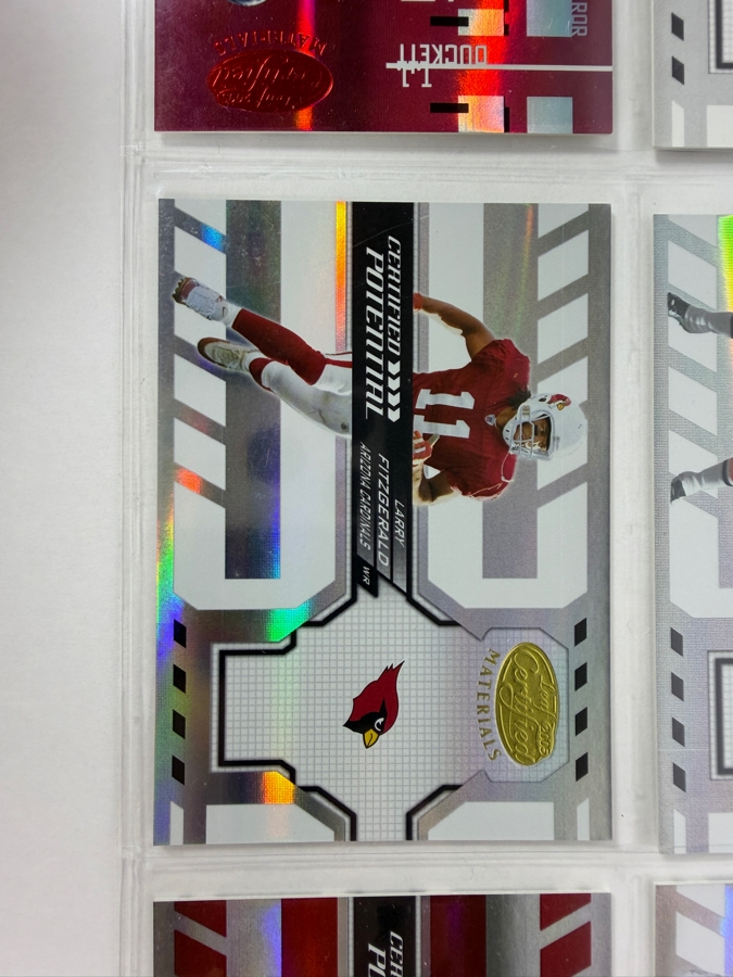 (9) Limited Edition / Rookie NFL Football Cards - See Photos [Photo 5]