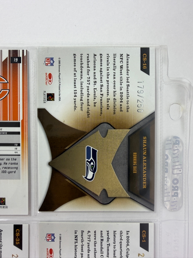 (9) Limited Edition / Rookie NFL Football Cards - See Photos [Photo 12]