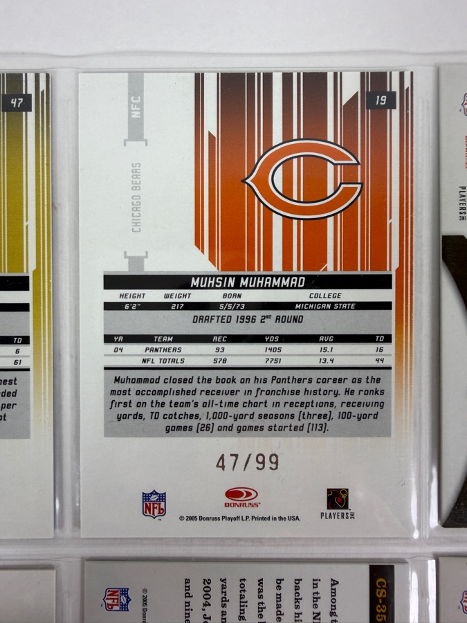 (9) Limited Edition / Rookie NFL Football Cards - See Photos [Photo 13]