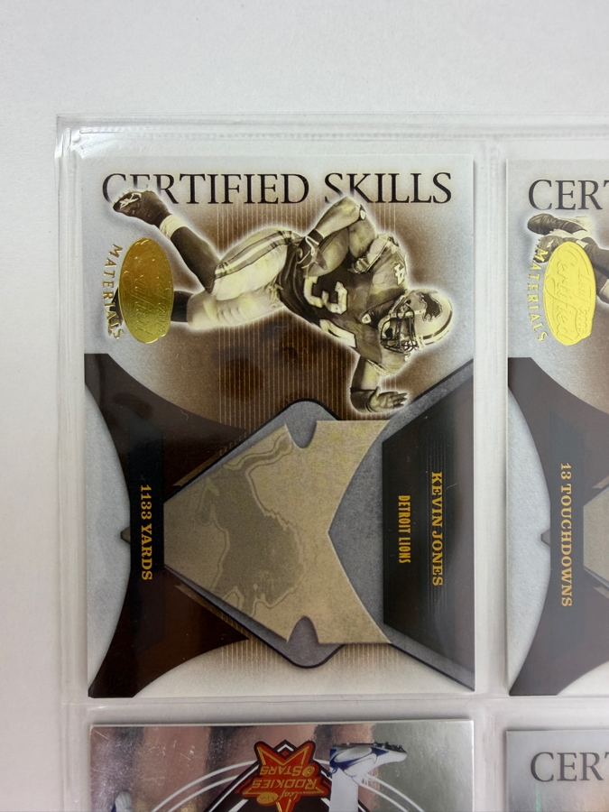 (9) Limited Edition / Rookie NFL Football Cards - See Photos [Photo 7]