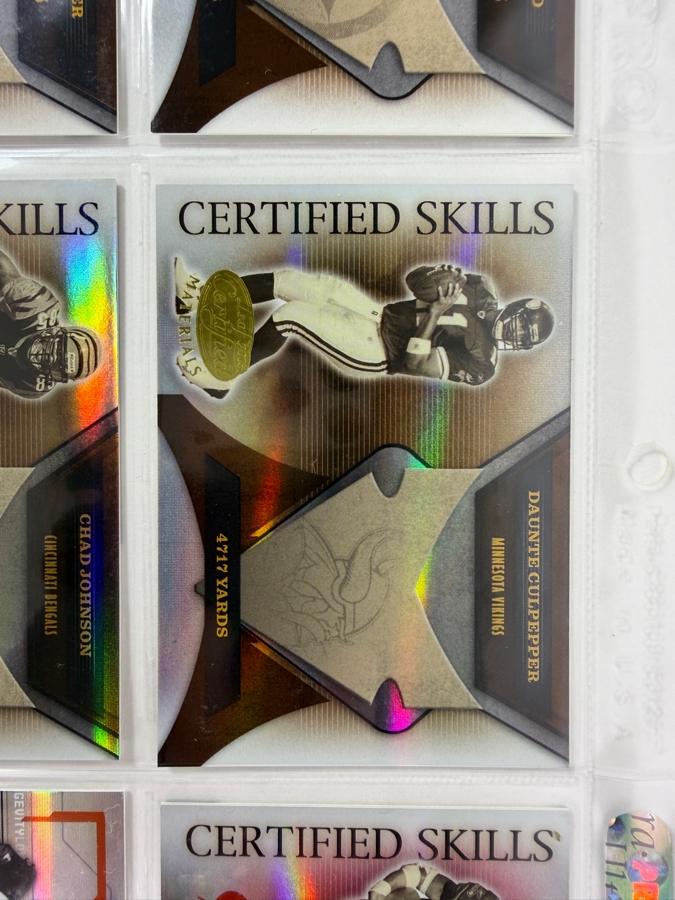 (9) Limited Edition / Rookie NFL Football Cards - See Photos [Photo 3]