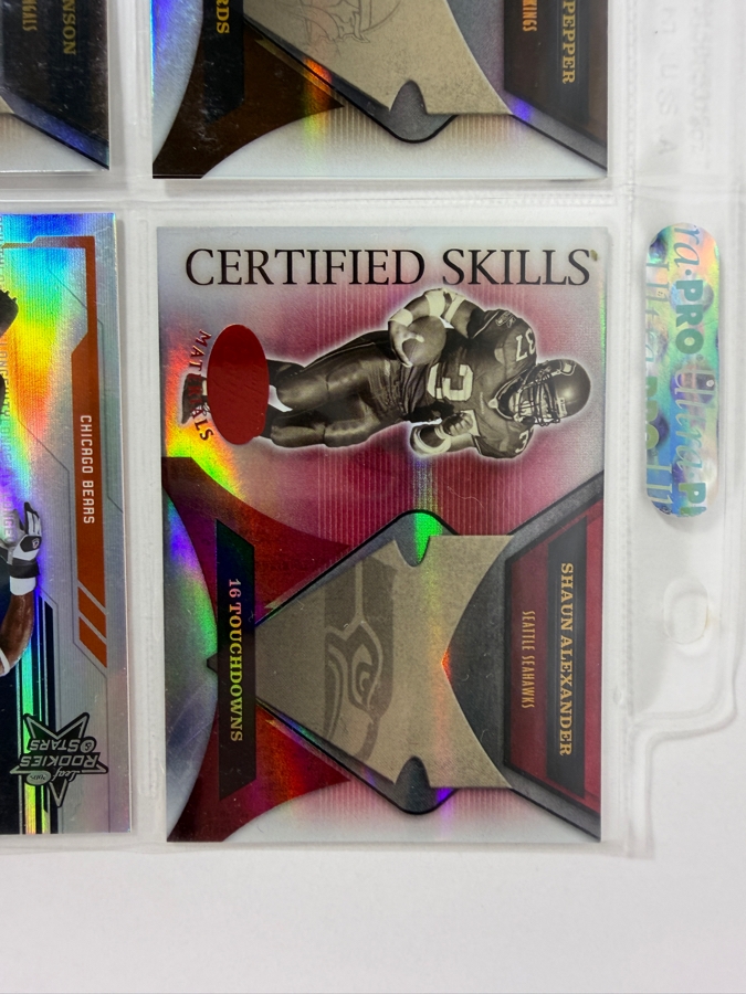 (9) Limited Edition / Rookie NFL Football Cards - See Photos [Photo 2]