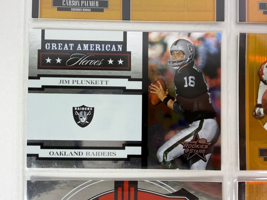 (9) Limited Edition / Rookie NFL Football Cards - See Photos [Photo 8]