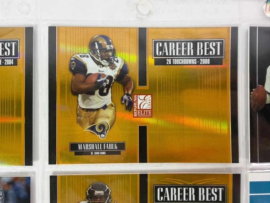 (9) Limited Edition / Rookie NFL Football Cards - See Photos [Photo 6]