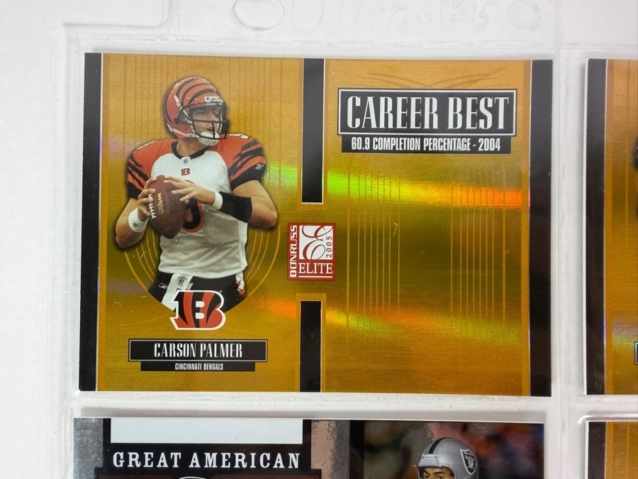 (9) Limited Edition / Rookie NFL Football Cards - See Photos [Photo 7]