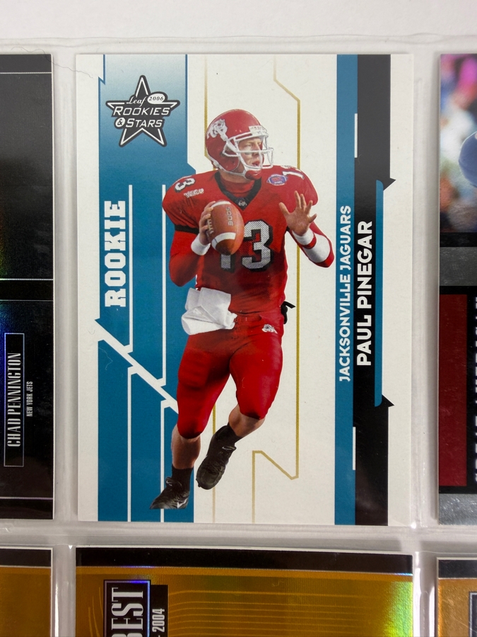 (9) Limited Edition / Rookie NFL Football Cards - See Photos [Photo 3]