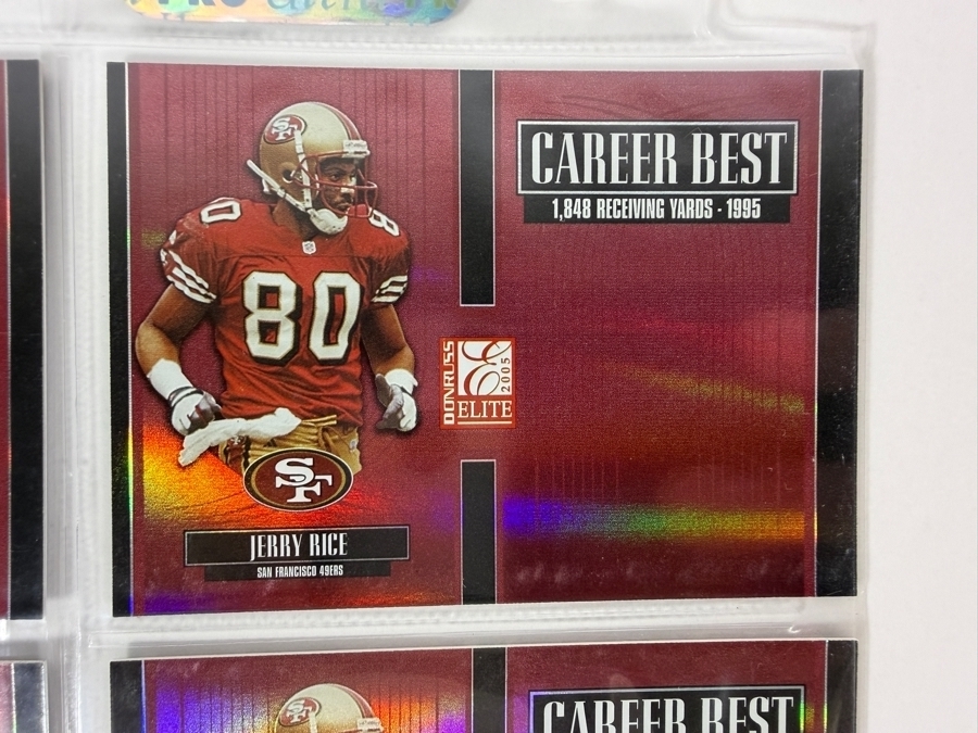 (9) Limited Edition / Rookie NFL Football Cards - See Photos [Photo 5]