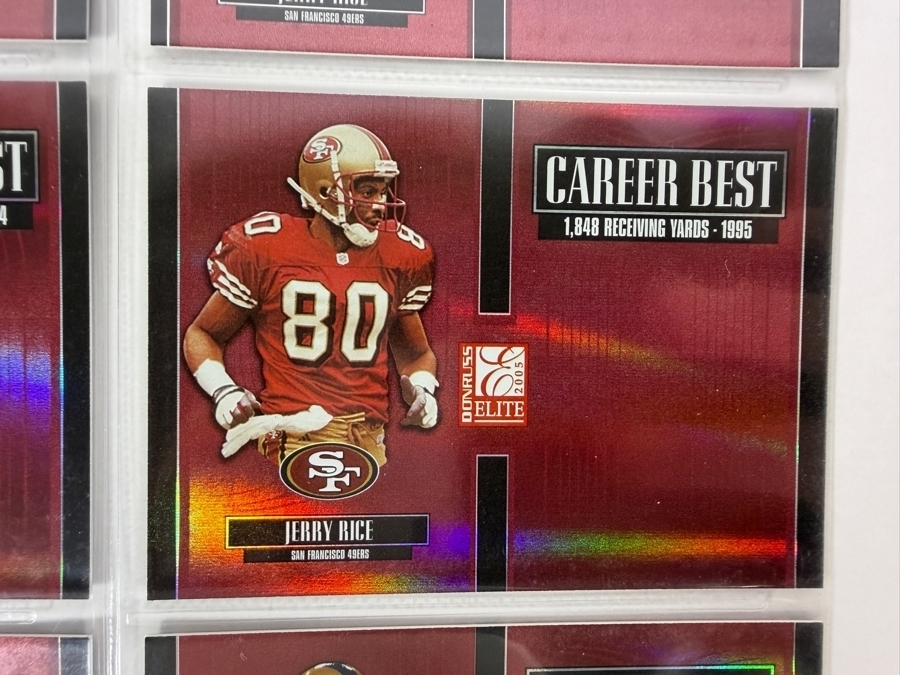 (9) Limited Edition / Rookie NFL Football Cards - See Photos [Photo 6]