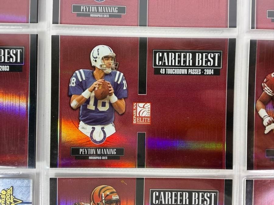 (9) Limited Edition / Rookie NFL Football Cards - See Photos [Photo 4]