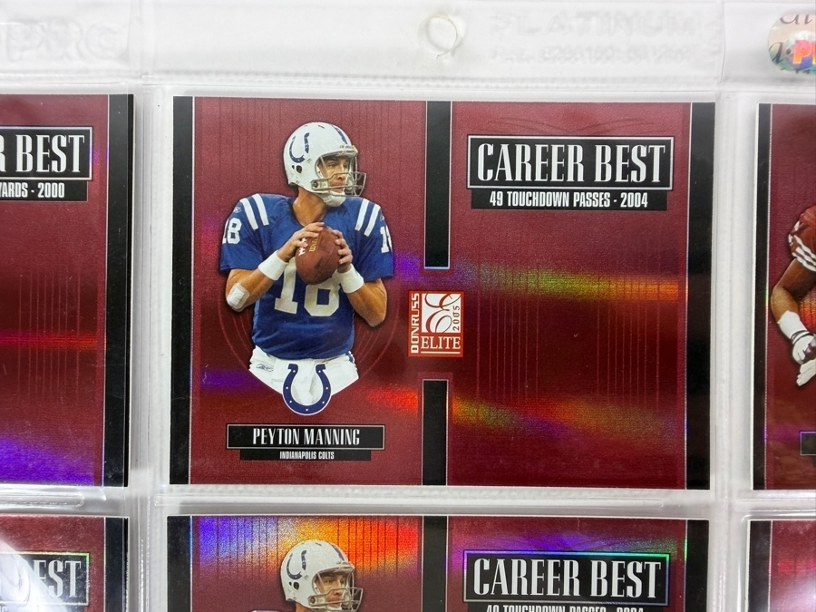 (9) Limited Edition / Rookie NFL Football Cards - See Photos [Photo 3]