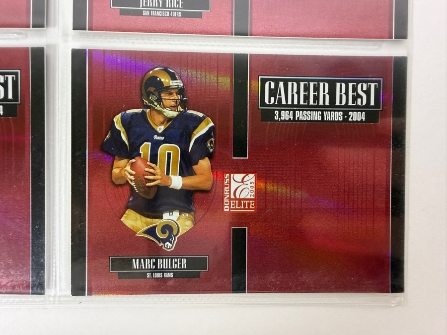 (9) Limited Edition / Rookie NFL Football Cards - See Photos [Photo 7]