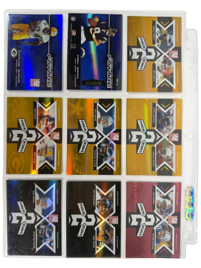 (9) Limited Edition NFL Football Cards - See Photos