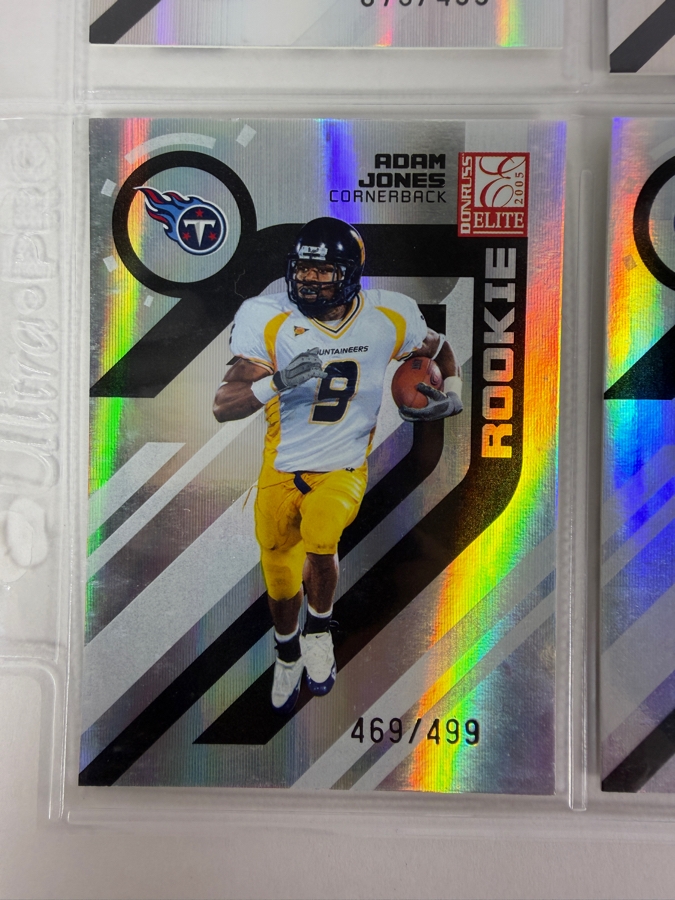(9) Limited Edition Rookie NFL Football Cards - See Photos [Photo 9]