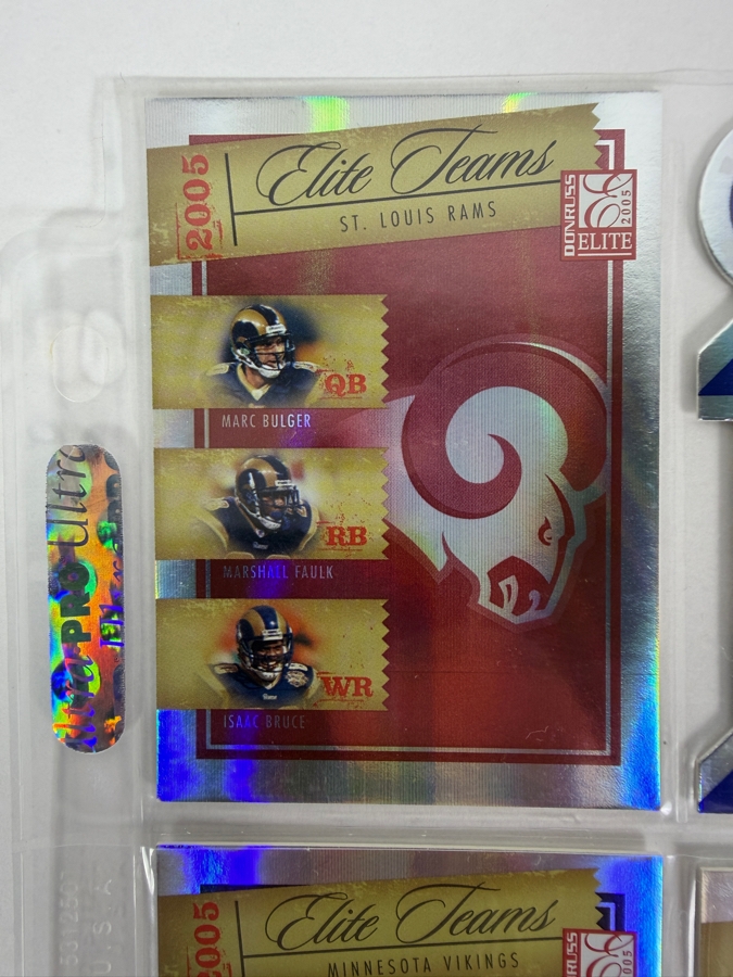 (9) Limited Edition / Rookie NFL Football Cards - See Photos [Photo 2]