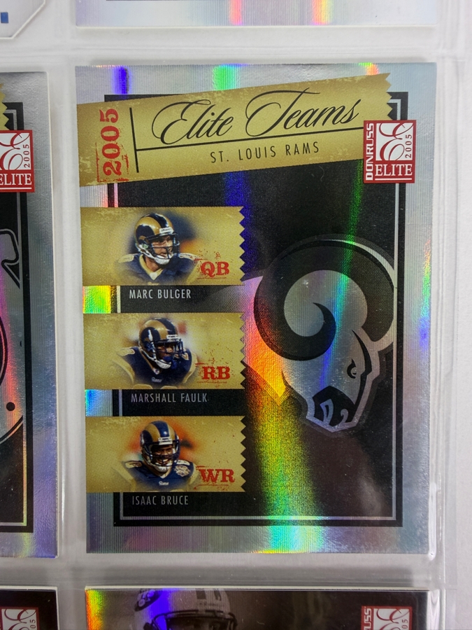 (9) Limited Edition / Rookie NFL Football Cards - See Photos [Photo 7]