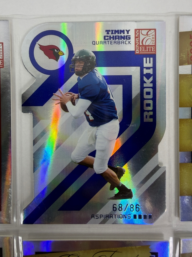(9) Limited Edition / Rookie NFL Football Cards - See Photos [Photo 3]