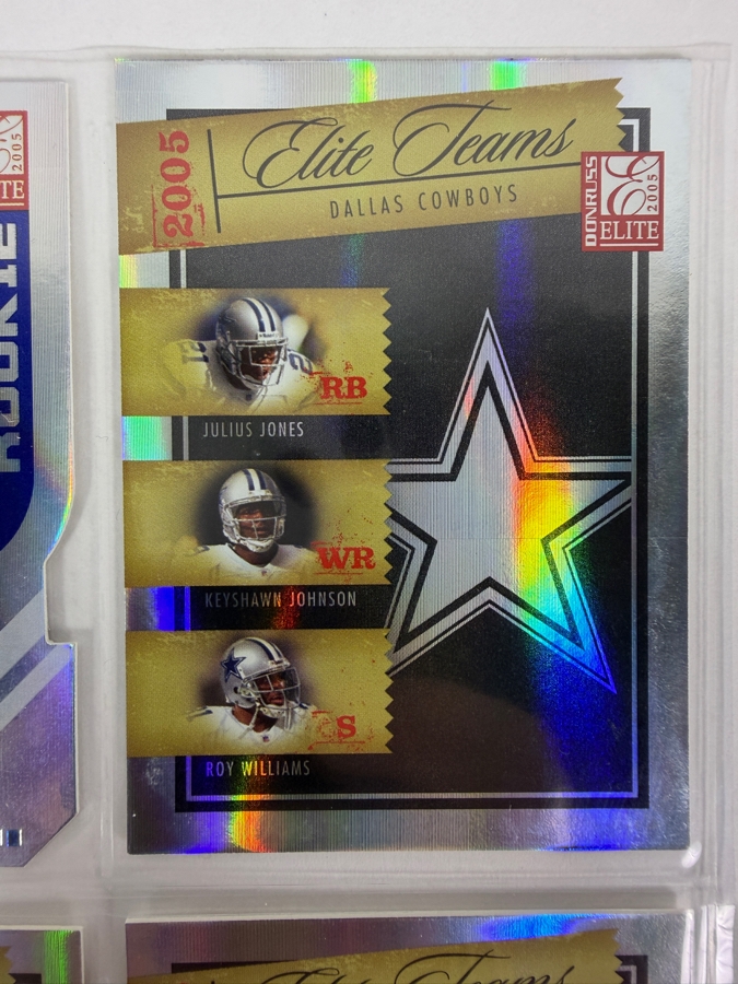 (9) Limited Edition / Rookie NFL Football Cards - See Photos [Photo 4]