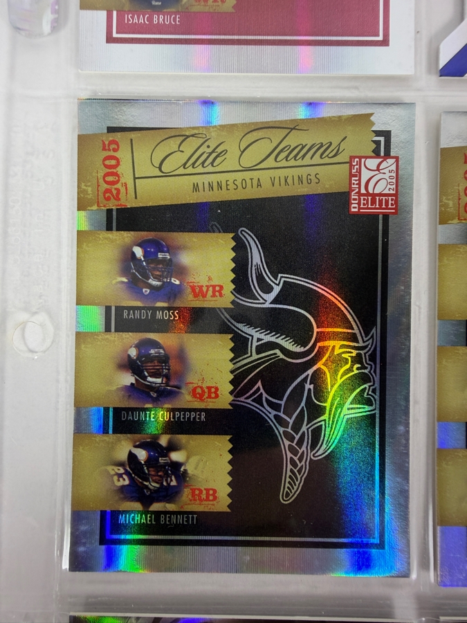 (9) Limited Edition / Rookie NFL Football Cards - See Photos [Photo 5]