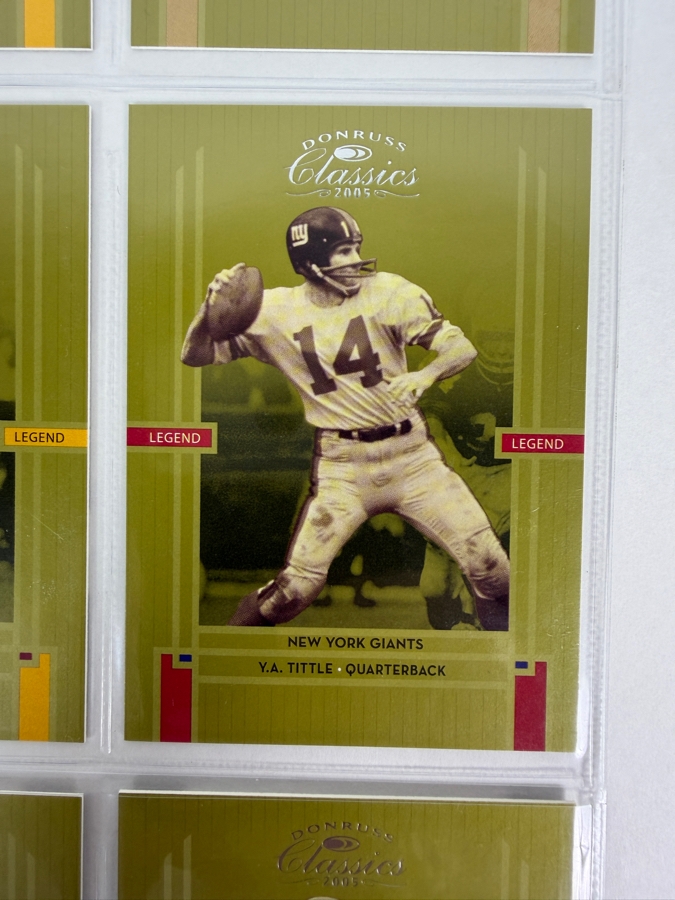 (9) Limited Edition NFL Football Cards - See Photos [Photo 7]