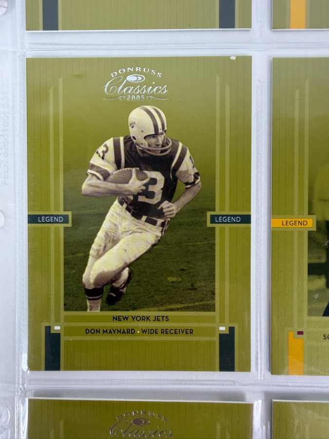 (9) Limited Edition NFL Football Cards - See Photos [Photo 5]