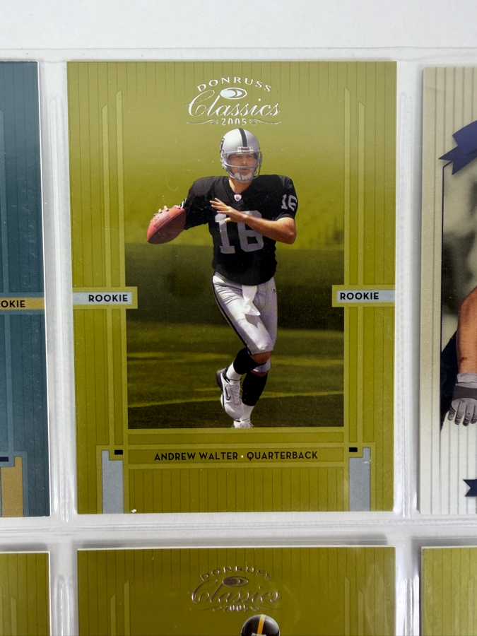 (9) Limited Edition Rookie NFL Football Cards - See Photos [Photo 3]