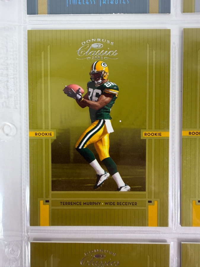 (9) Limited Edition Rookie NFL Football Cards - See Photos [Photo 5]