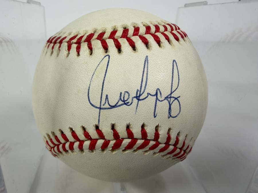 Juan Gonzalez Signed MLB Baseball [Photo 2]