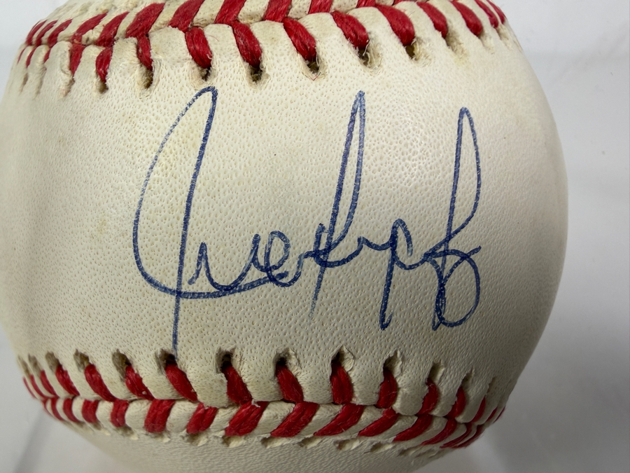 Juan Gonzalez Signed MLB Baseball [Photo 3]