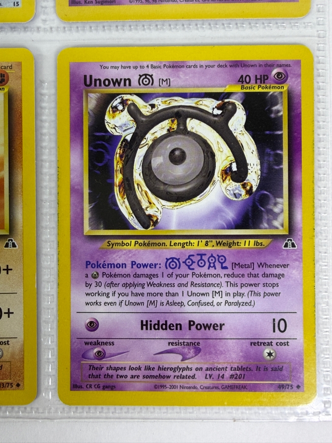 (9) Vintage Japanese Pocket Monsters and Pokémon Trading Cards Including Hologram Cards - See Photos [Photo 11]