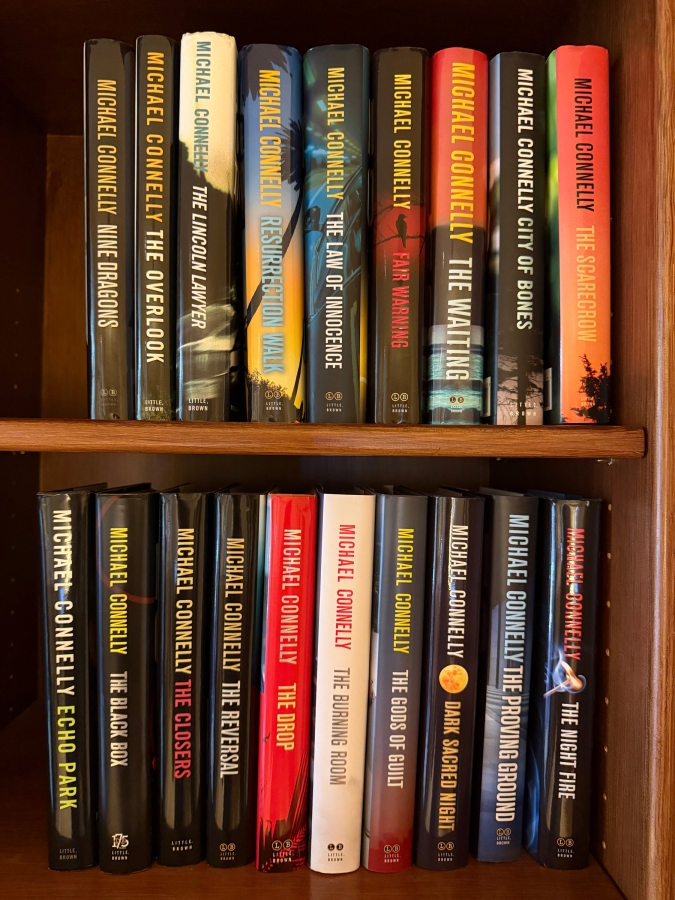 Michael Connelly Mystery Suspense Thriller Series Hardcover Book