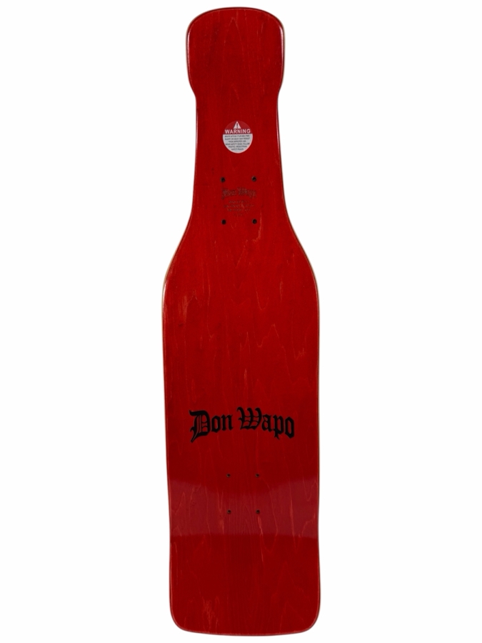 Andy Roy X Don Wapo Limited Edition 62/200 Signed Hot Sauce Shaped Skateboard Deck 32'L [Photo 3]