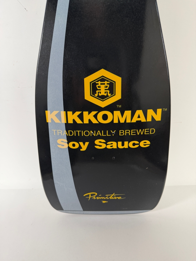 Primitive X Kikkoman Bottle CNC Shaped Limited Edition Collaboration Skateboard Cruiser Deck 30.5L [Photo 5]